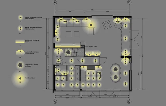 Verlichtingsplan Kerkeind, Bavel: Ontwerp van een verlichtingsplan